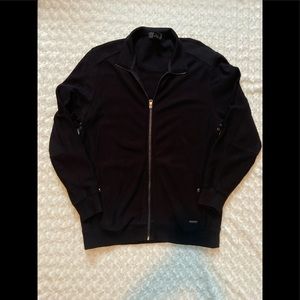 CALVIN KLEIN MENS BLACK JACKET